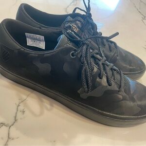 Kswiss Men’s, “The Start Up” Black Camo Low Top Sneaker